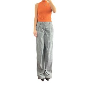 Forever 21 Womens Turtleneck Sleeveless Orange Top Size M